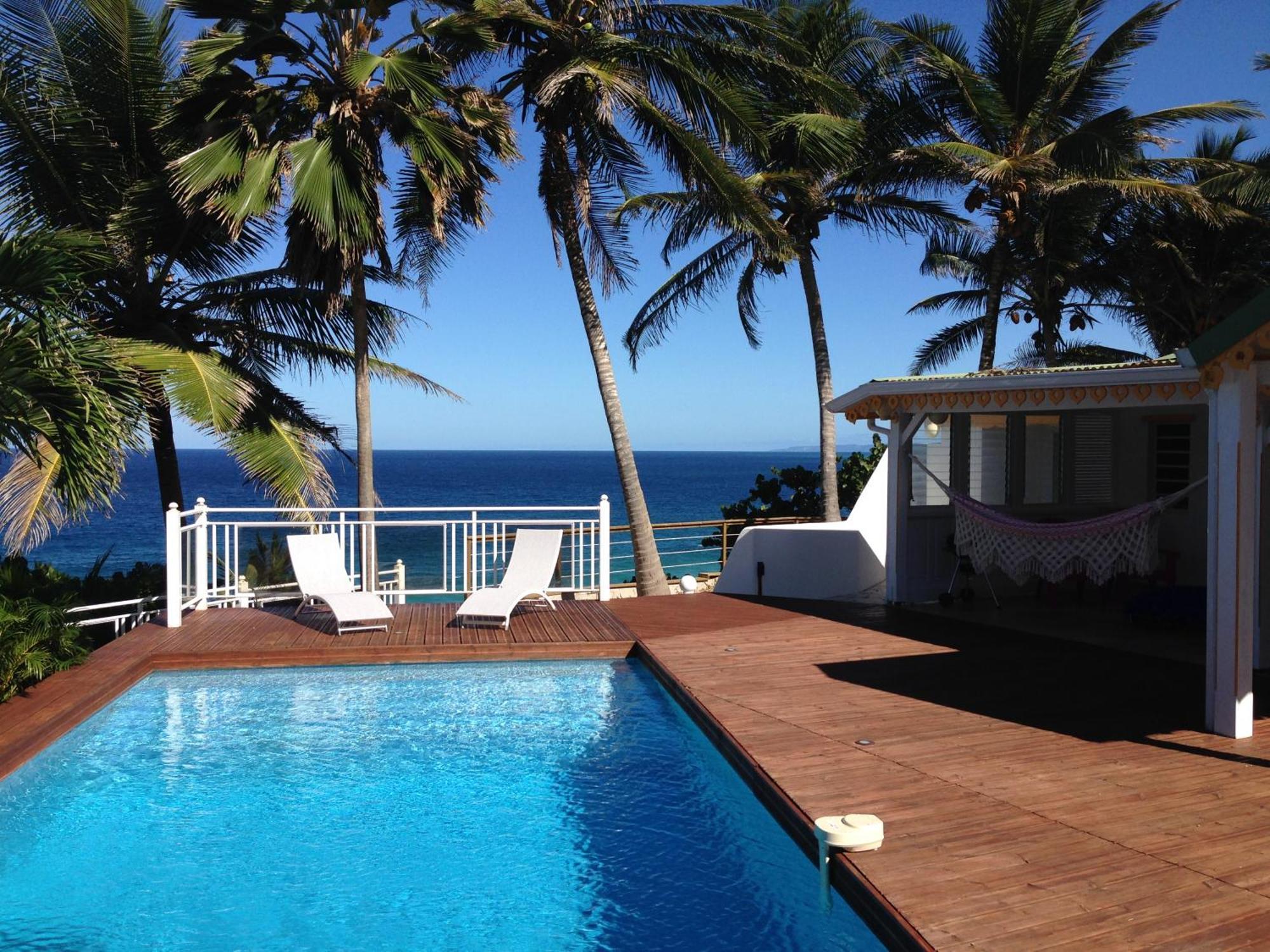 Villa Vue Océan Le Moule Exterior foto
